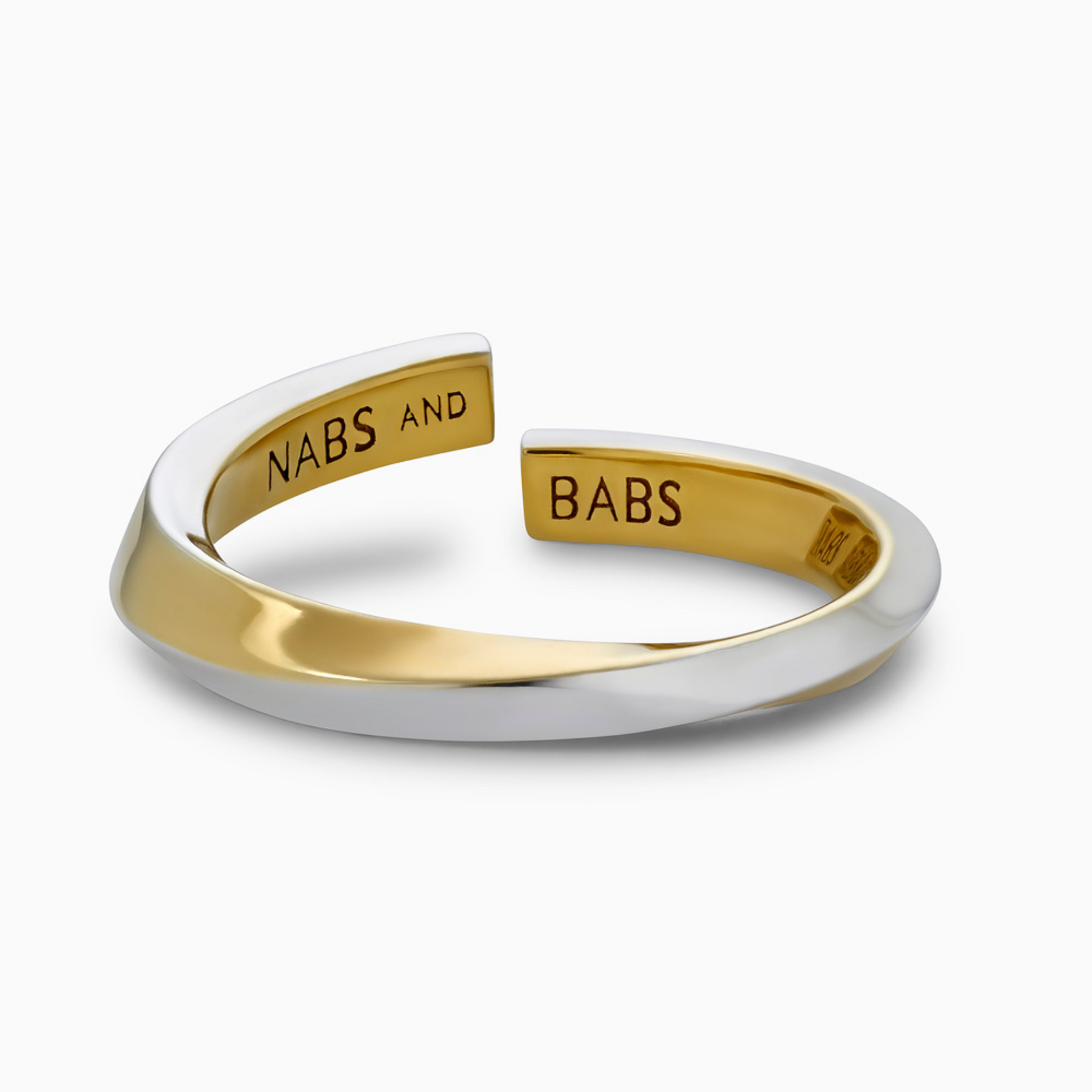 Lilo Ring Two-tone - Silver And Vermeil