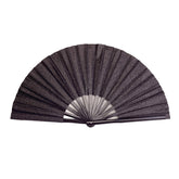 Auryana Black Glitter Clack Fan
