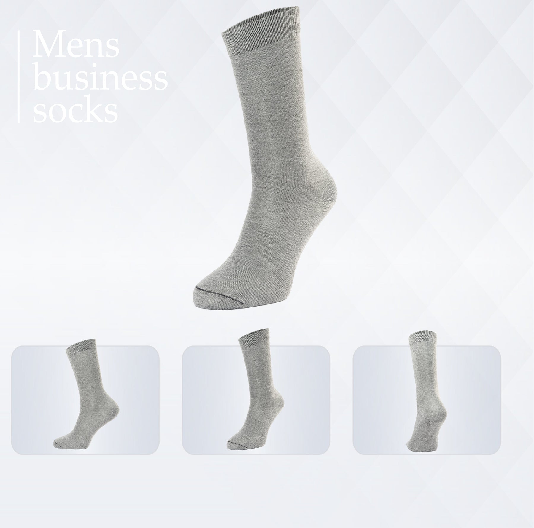 MEDIA EJECUTIVA PUNTA SIN COSTURA UNITARIA