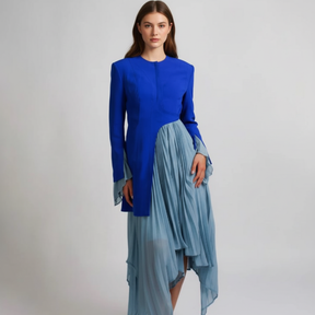 Raye Pleated Gown