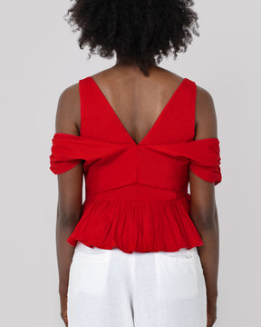 Usha Peplum Top