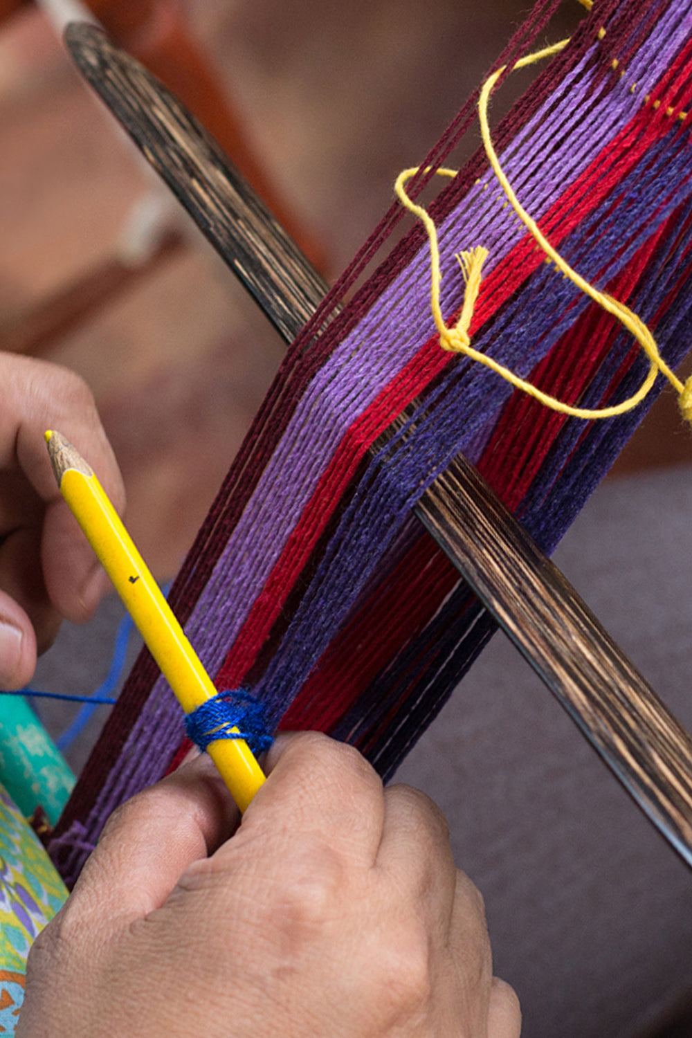 Thick Artisan Round Bracelet - Luxury Textured Statement Piece