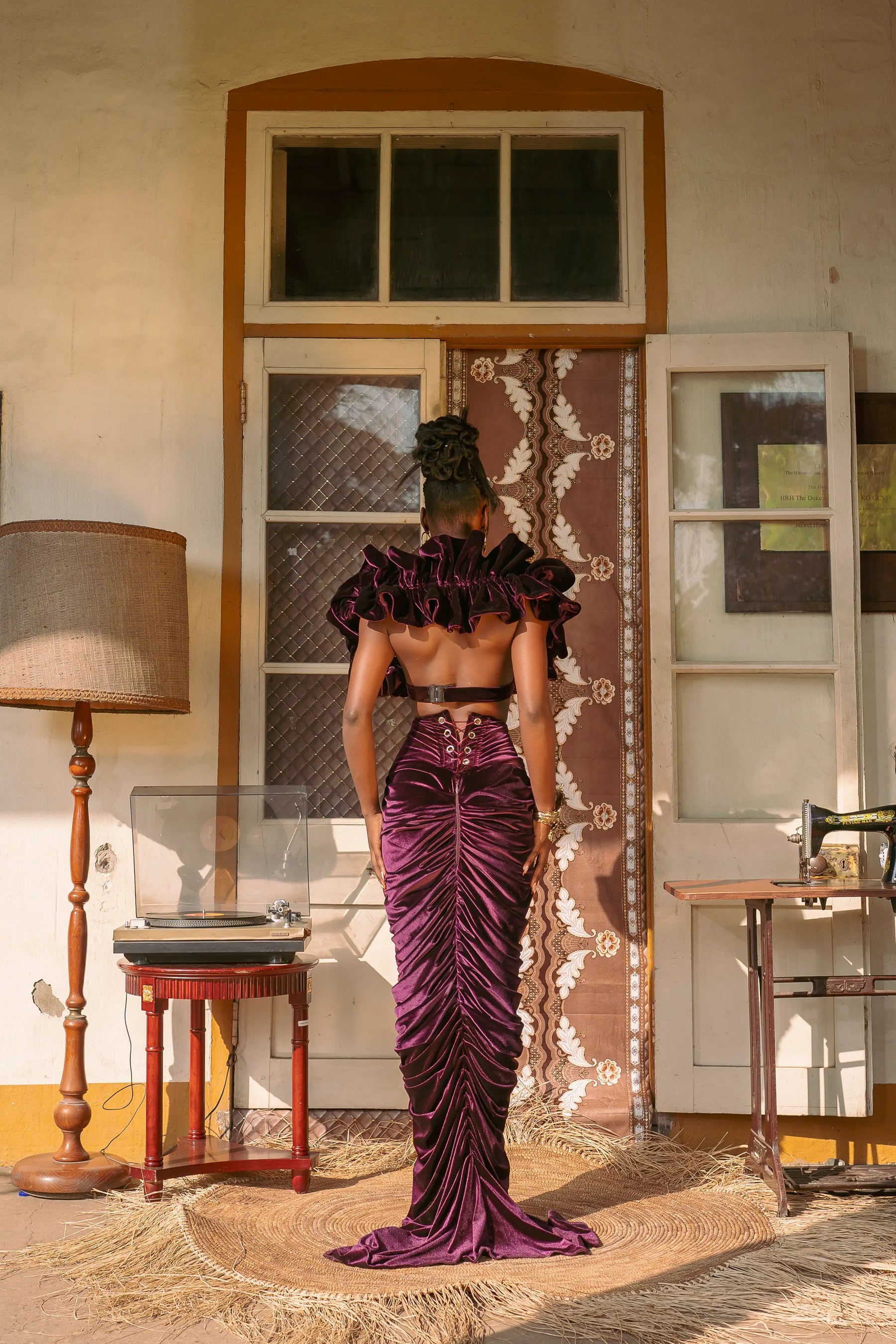 THE WISTERIA SKIRT
