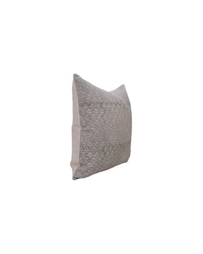 Handcrafted Hand-carved Block Print Boho Pure Linen Pillow Cover- Riva