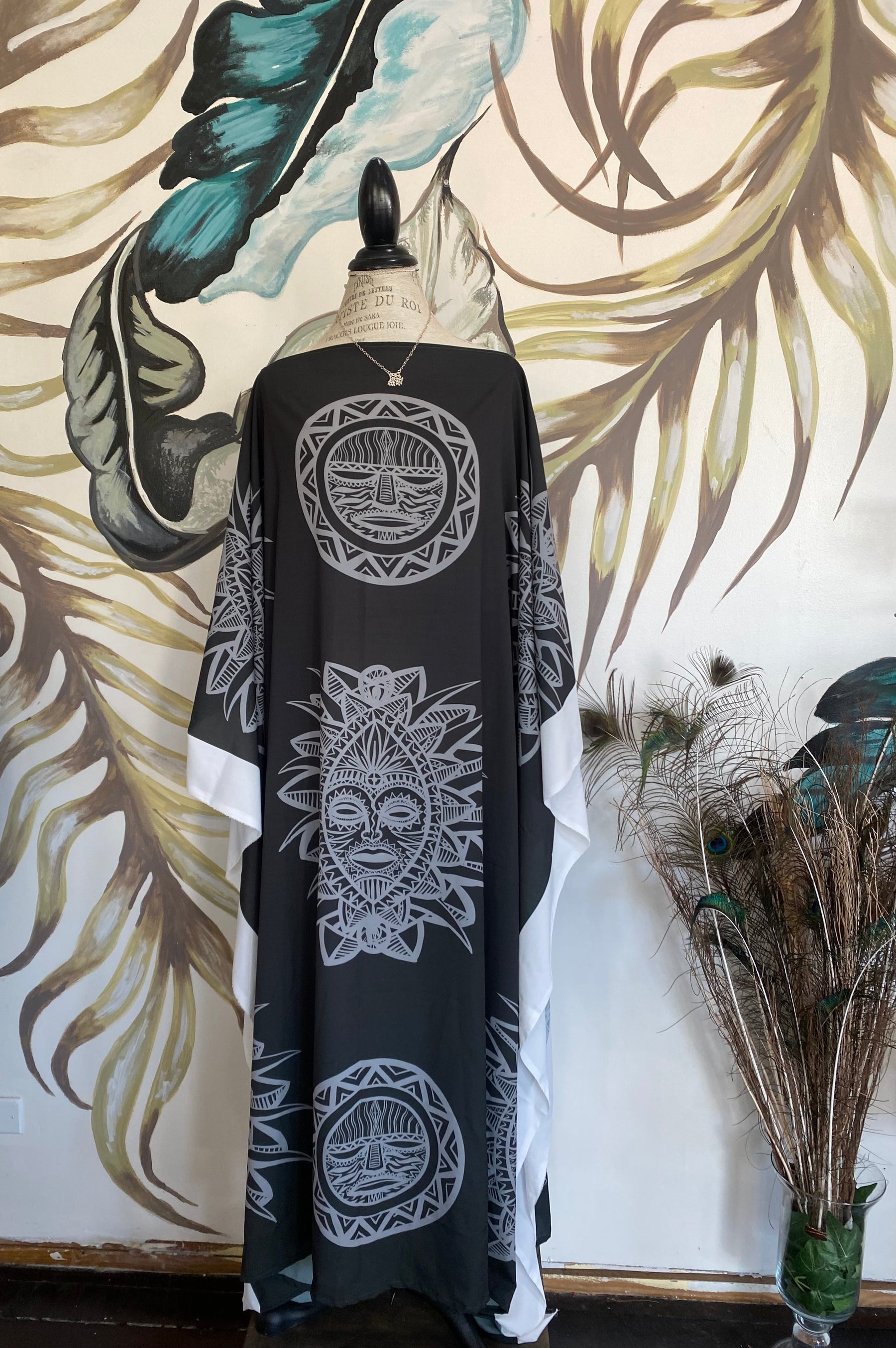 Junkanoo Print Kaftan