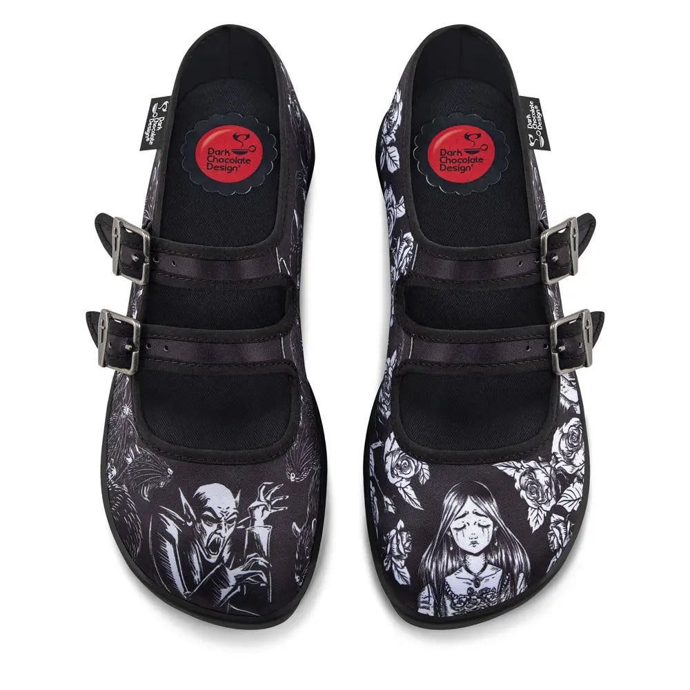 Death Stalks Women's Mary Jane Flats