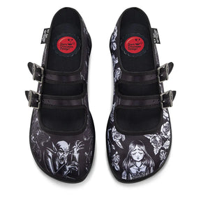 Death Stalks Women's Mary Jane Flats