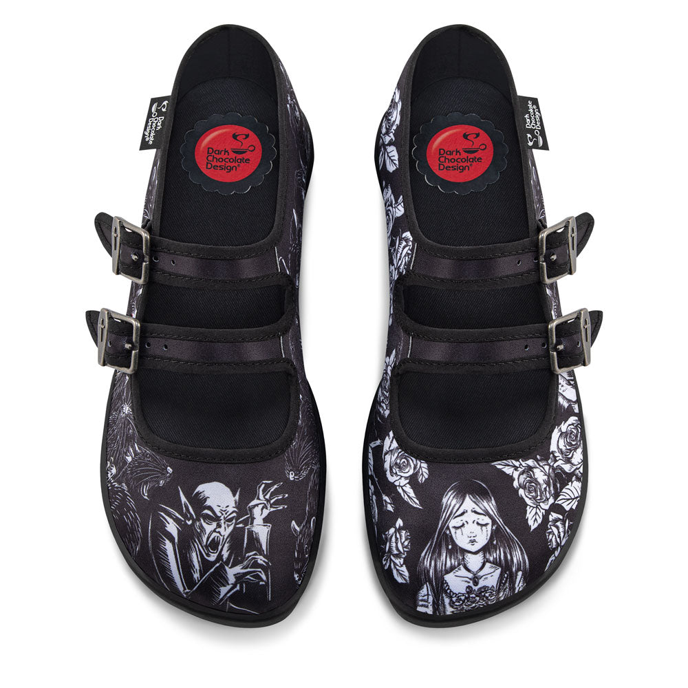 Death Stalks Women's Mary Jane Flats