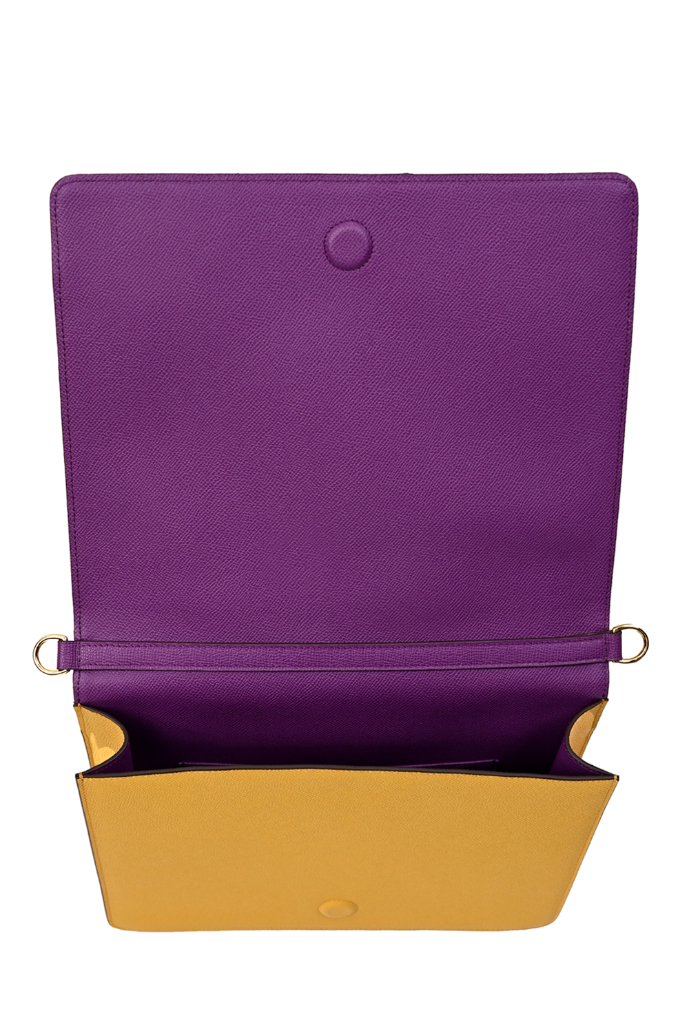 Artepara Spring Signature Hand-Embroidered Leather Clutch