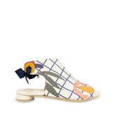 Matisse Leather Flat Print Sandals