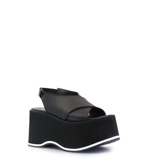 Elevate Your Style Black Platforms Dosha