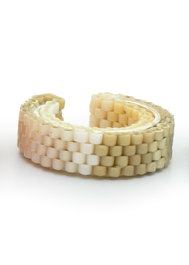 COLOR GEOMÉTRICO Miyuki Earcuffs