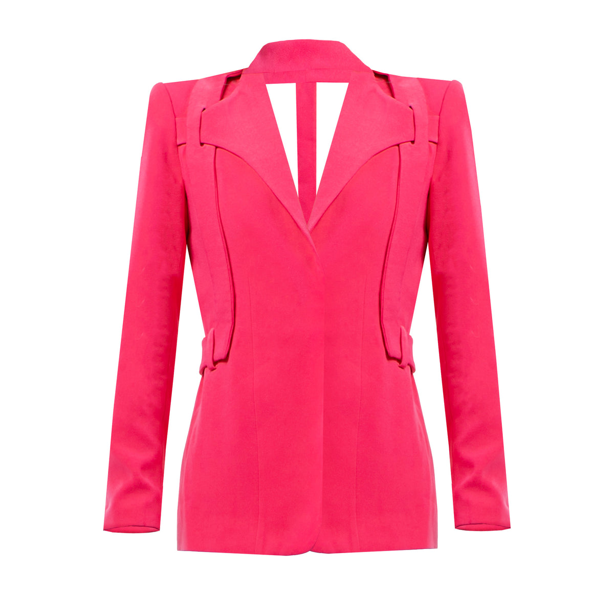Cut-Out Back Statement Jacket