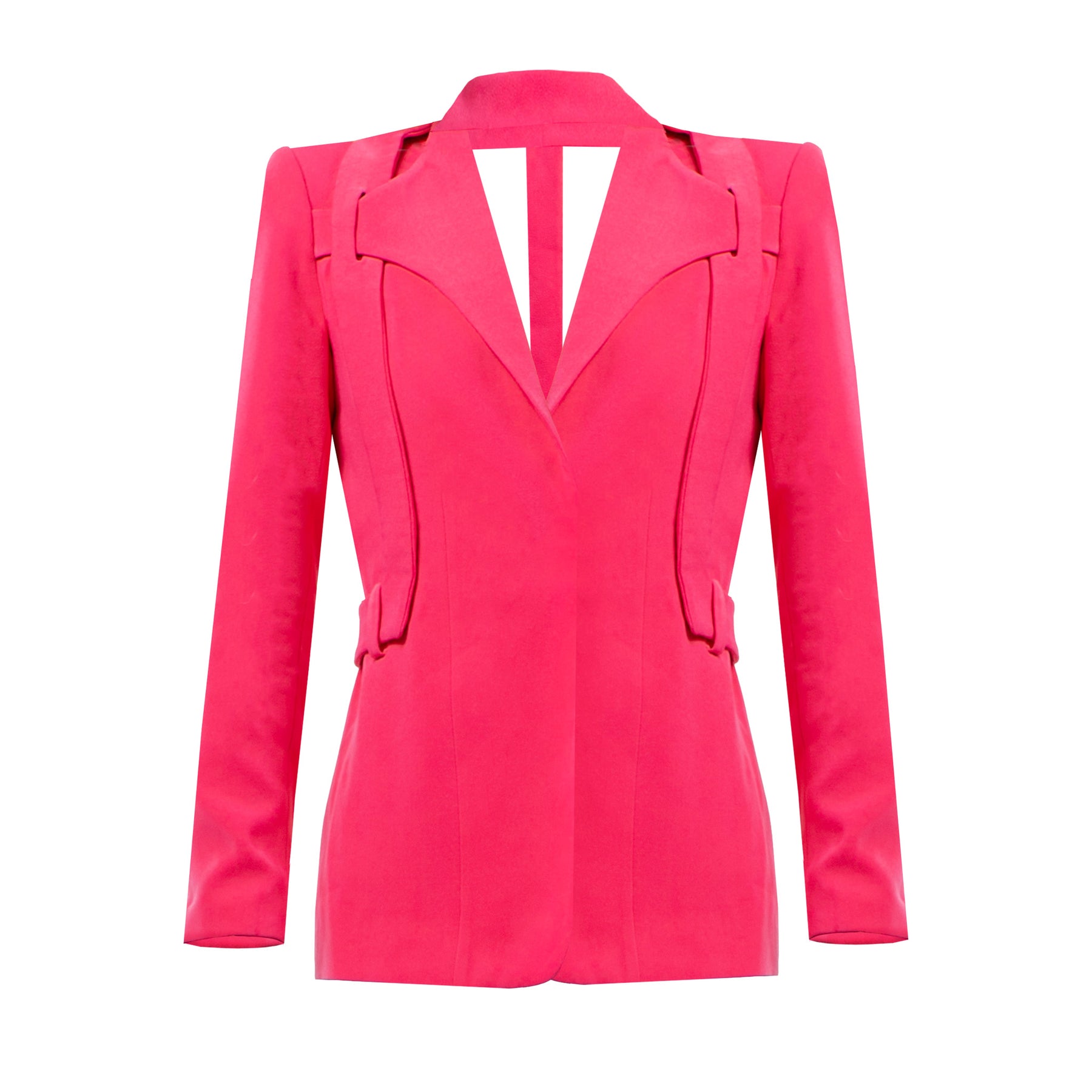 Cut-Out Back Statement Jacket