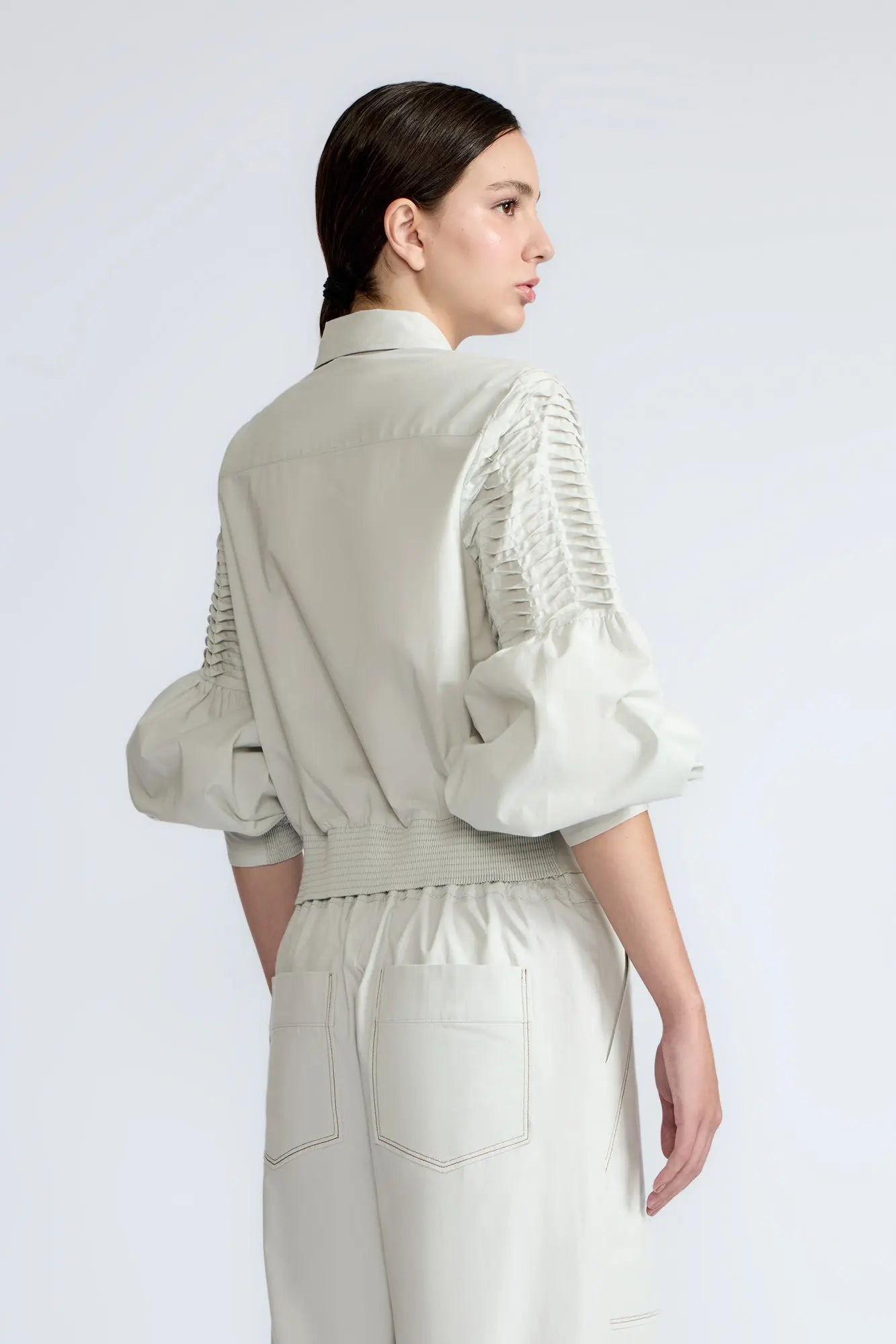 Ansley Blouse | Silver