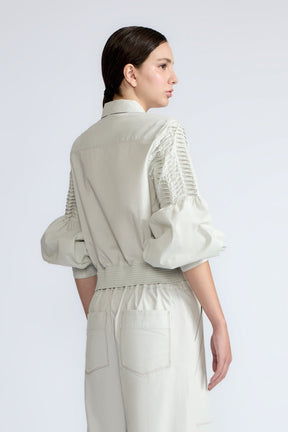 Ansley Blouse | Silver