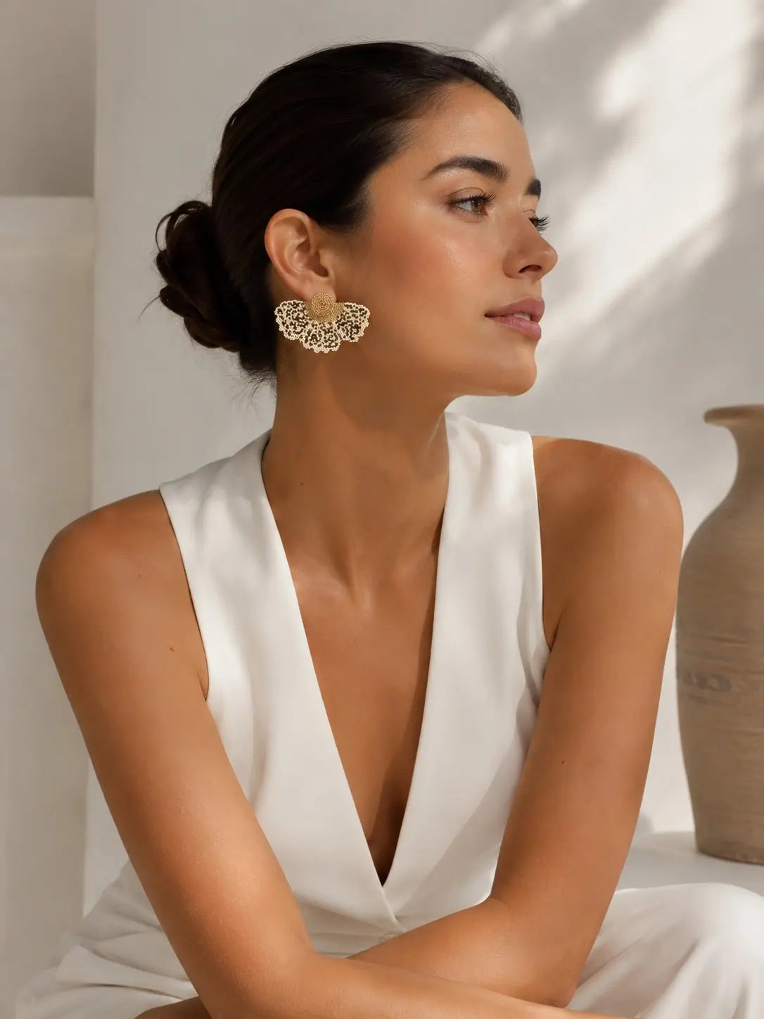 Alicia Hand-woven Miyuki Earrings
