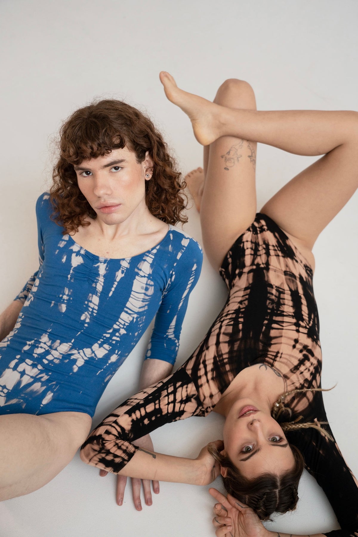Bodysuit Elo Tie-dye  in Blue