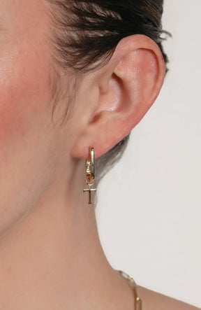 Chain Breaker U Hoop Earrings