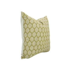 Unique Hand -Block Print Viscose Linen Pillow Cover - Sangmarmar