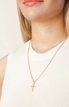 Large Cross Pendant Necklace