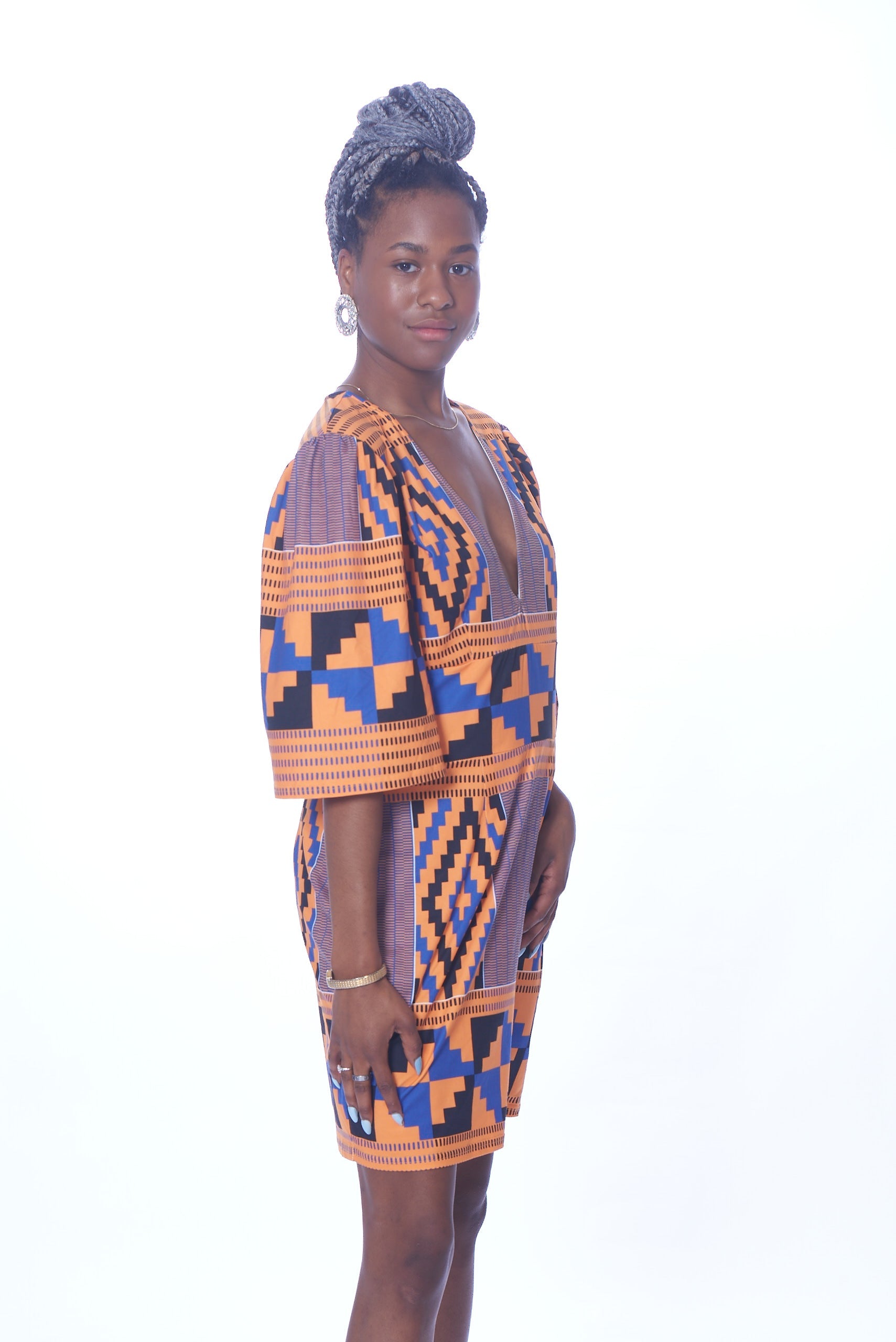 Kente Short Dress