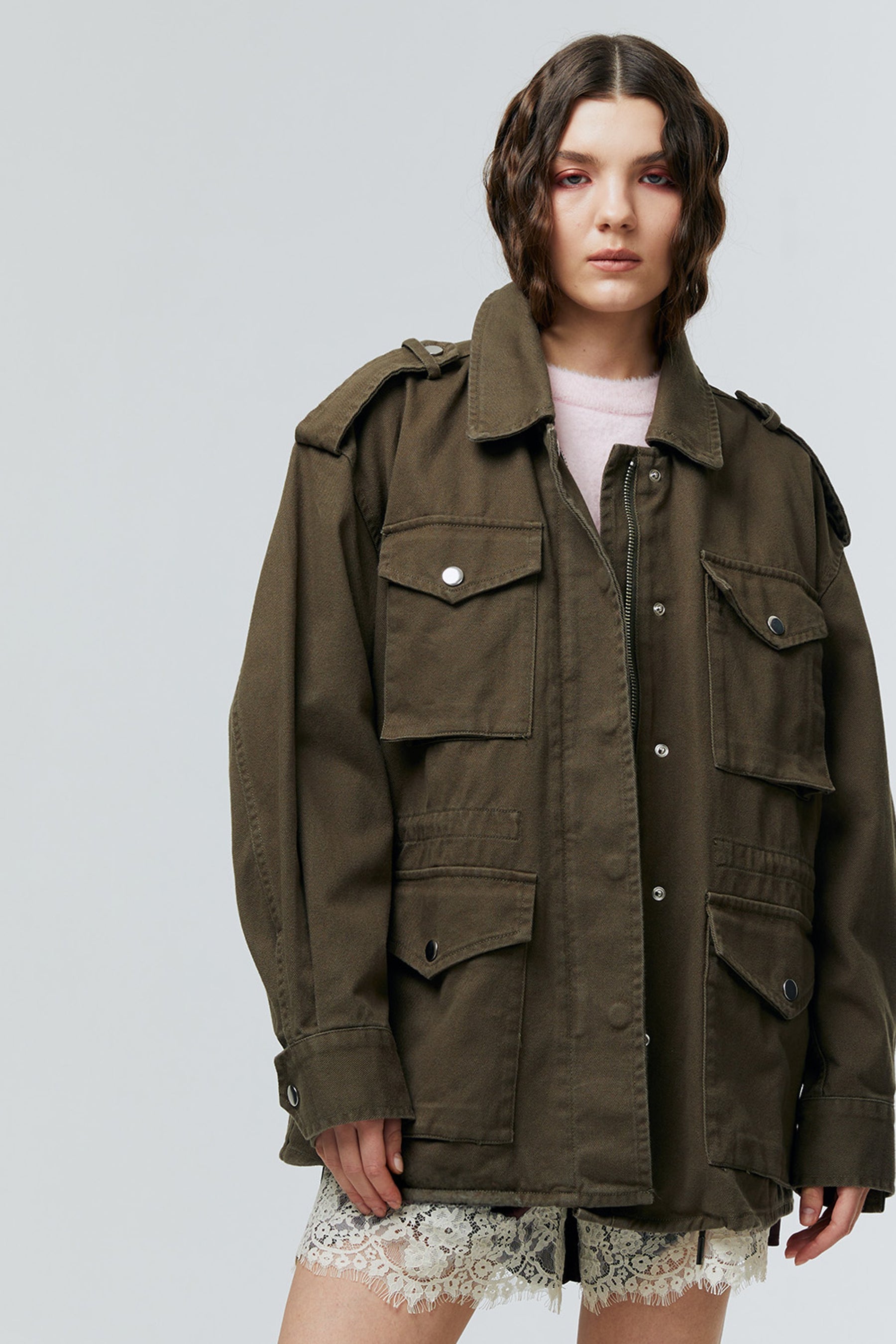 LEONNA UTILITY POCKET JACKET