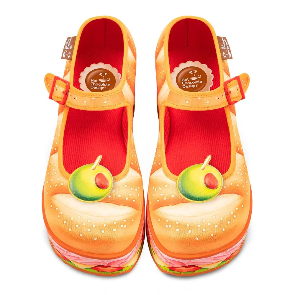Footlong Women's Mary Jane Platforms