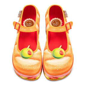 Footlong Women's Mary Jane Platforms