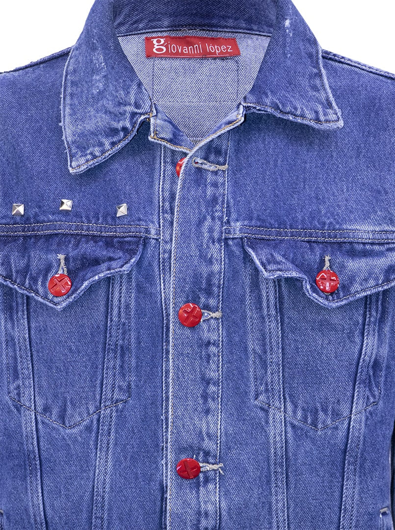 Classic blue denim jacket