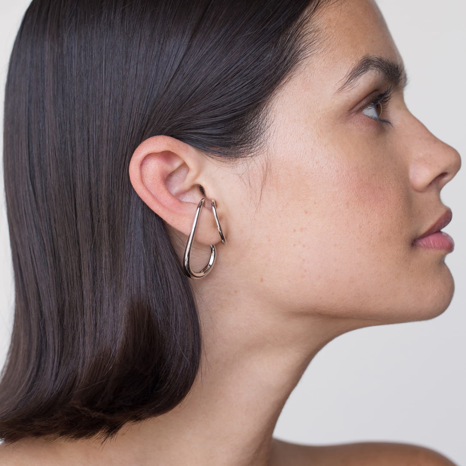 London Silver Ear Cuff
