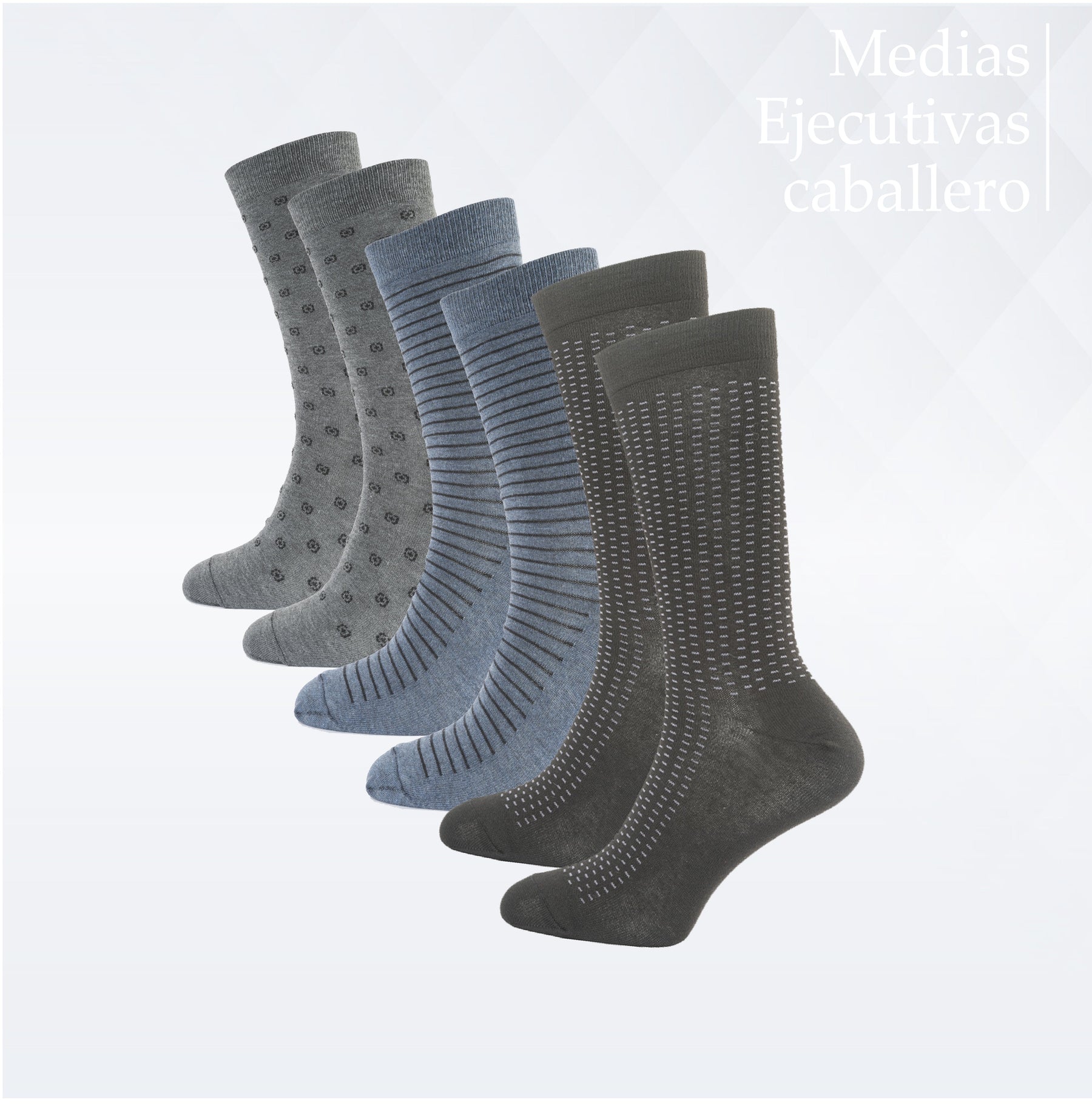 PACK DE 3 MEDIAS EJECUTIVAS