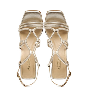 CAMELIA GOLD SANDALS