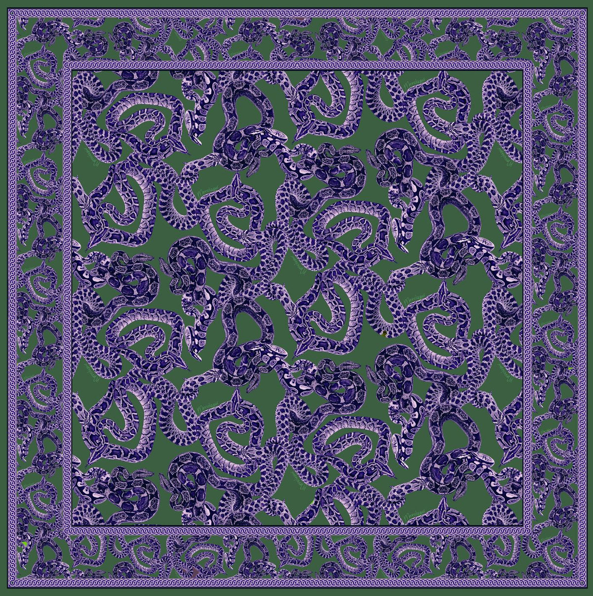 Silk Snake Scarf - Large