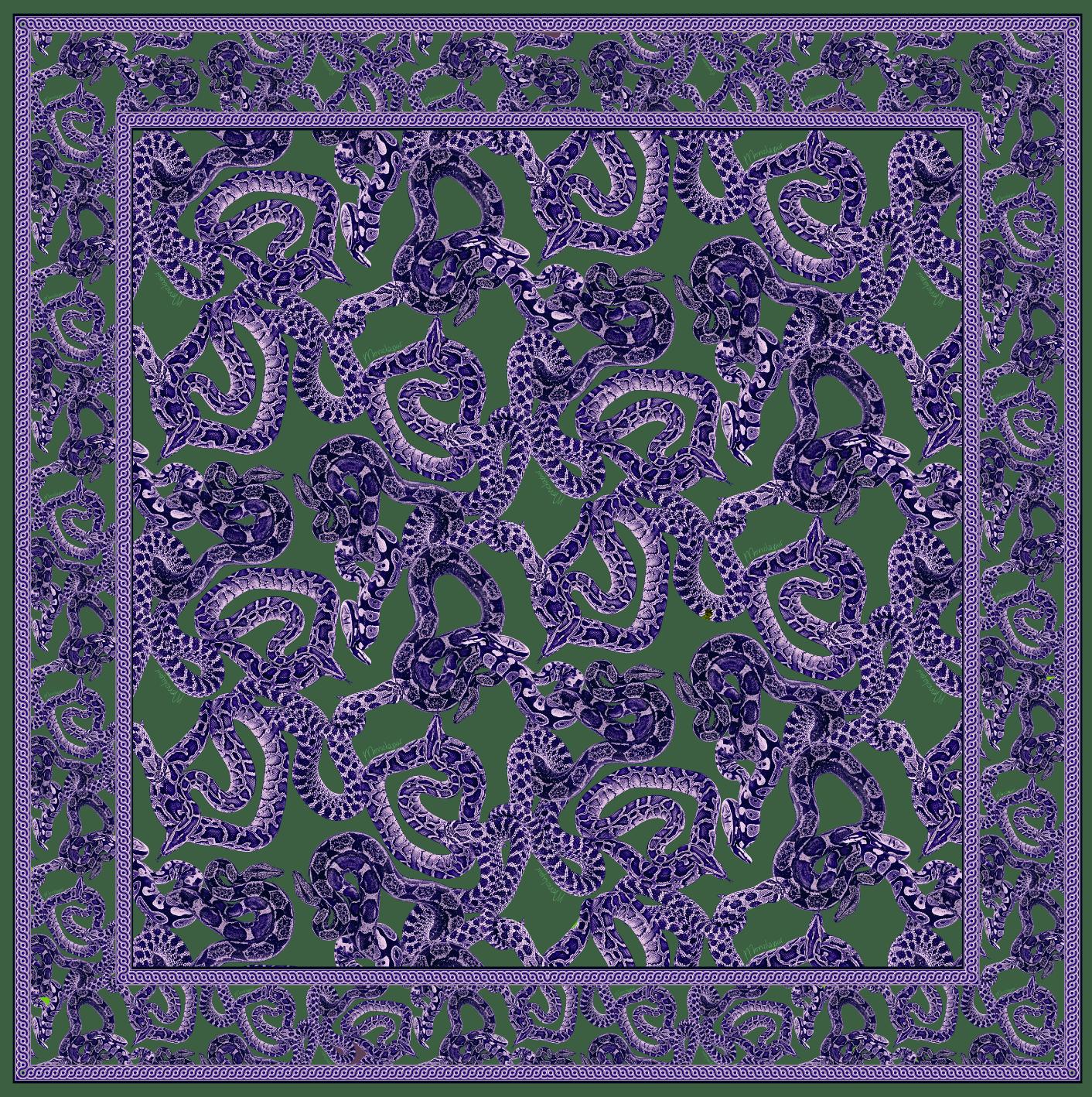 Silk Snake Scarf - Large