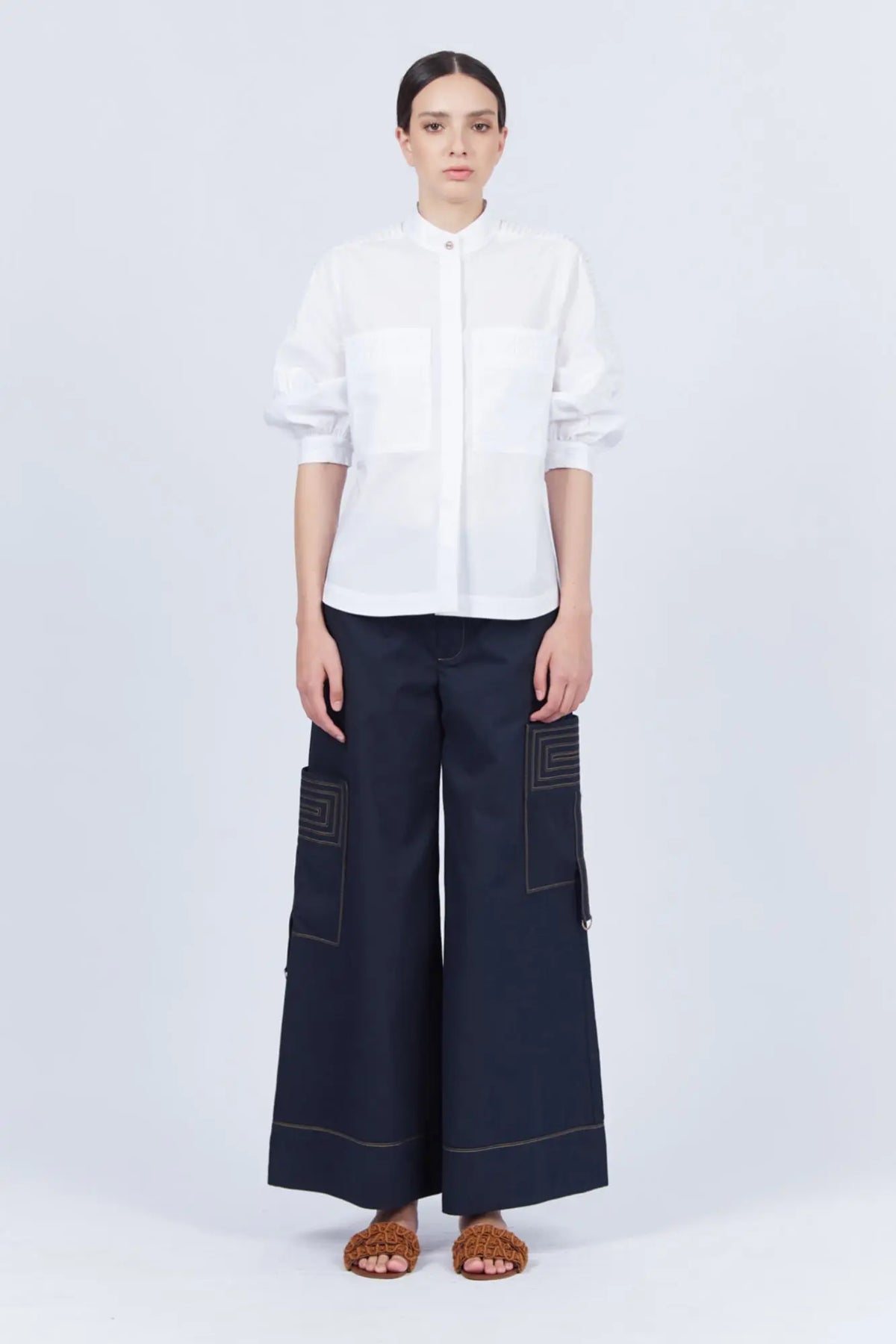 Magali Pima Cotton Blouse
