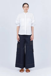 Magali Pima Cotton Blouse