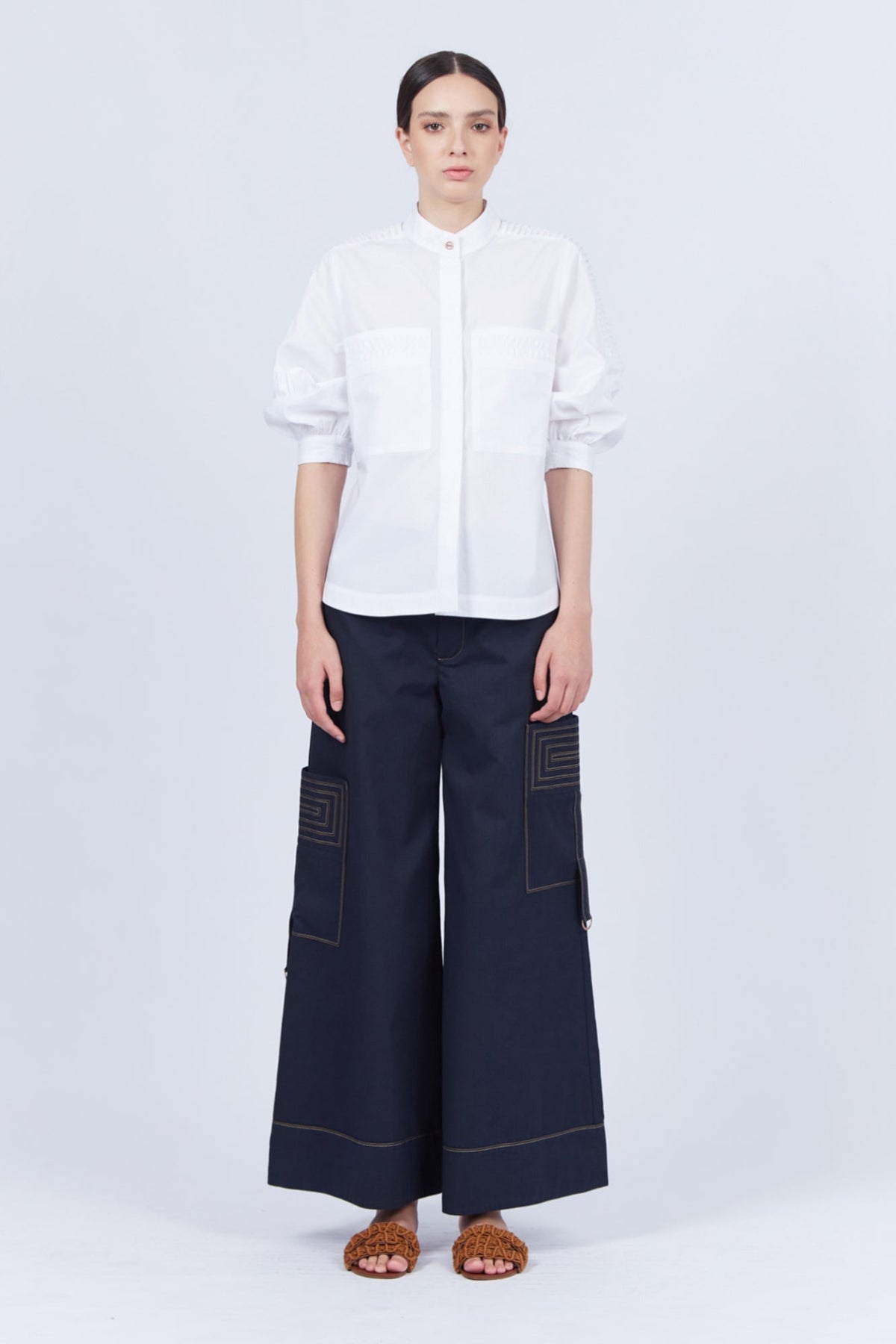 Magali Pima Cotton Blouse