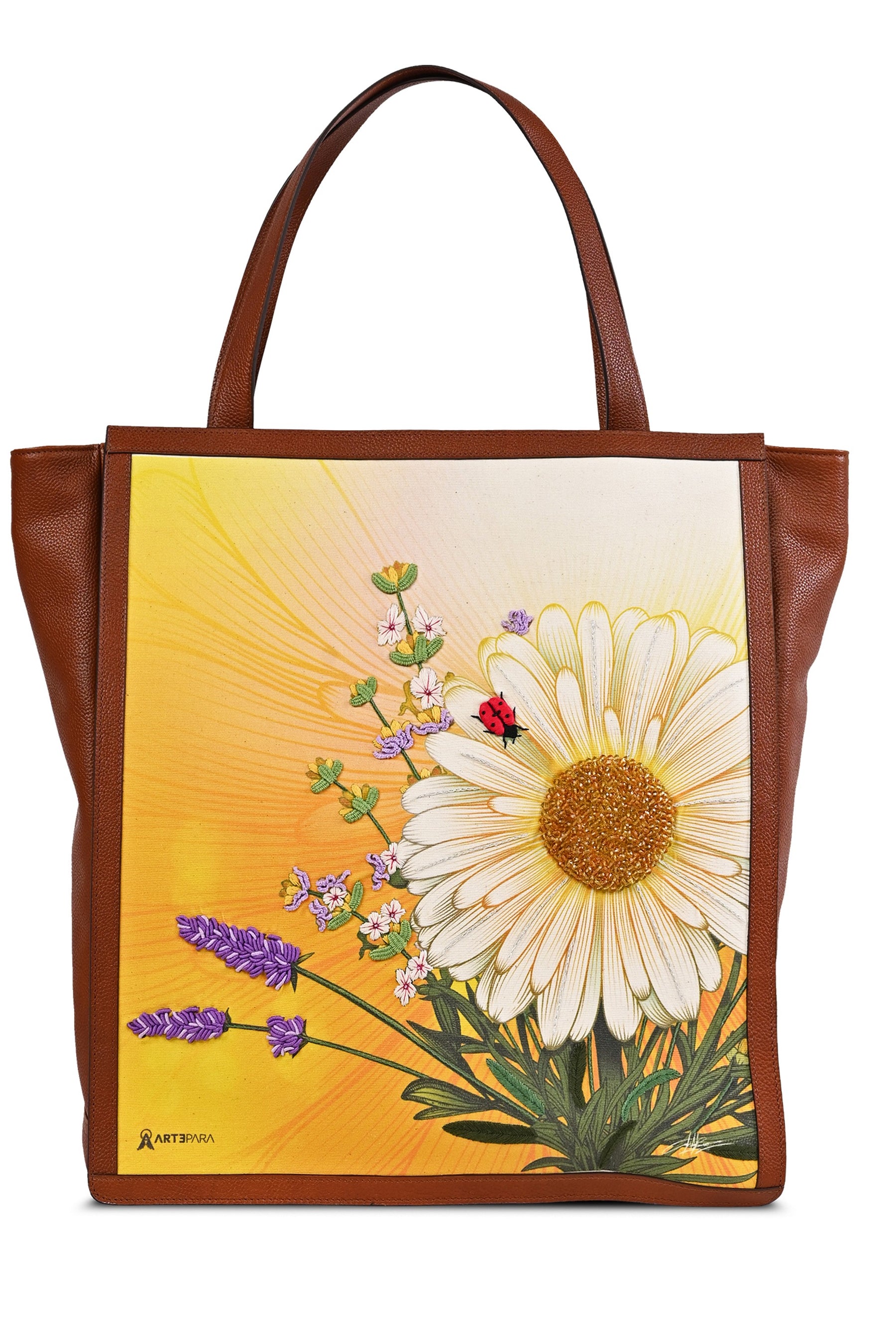 Artepara Spring Maxi Tote — A Celebration of Blooming Beauty