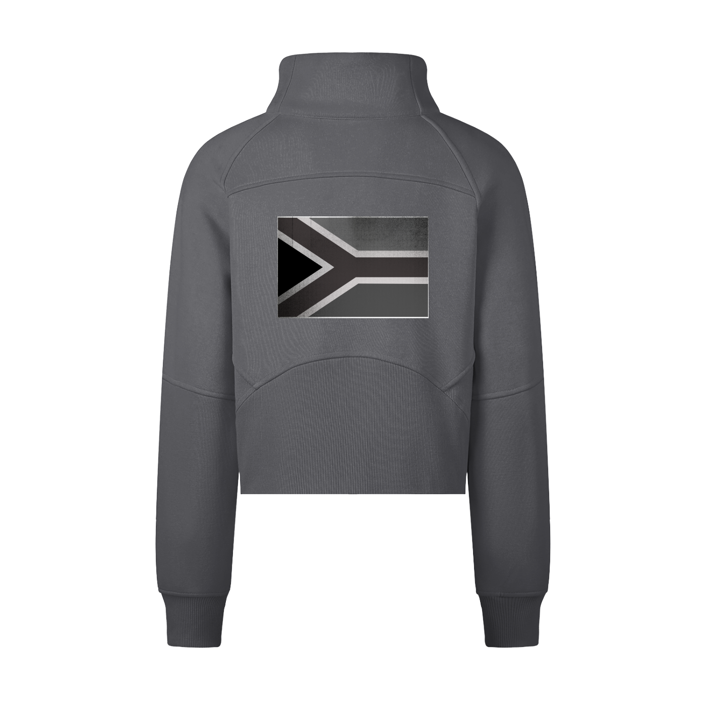 Women Cropped Half-Zip Sweatshirt