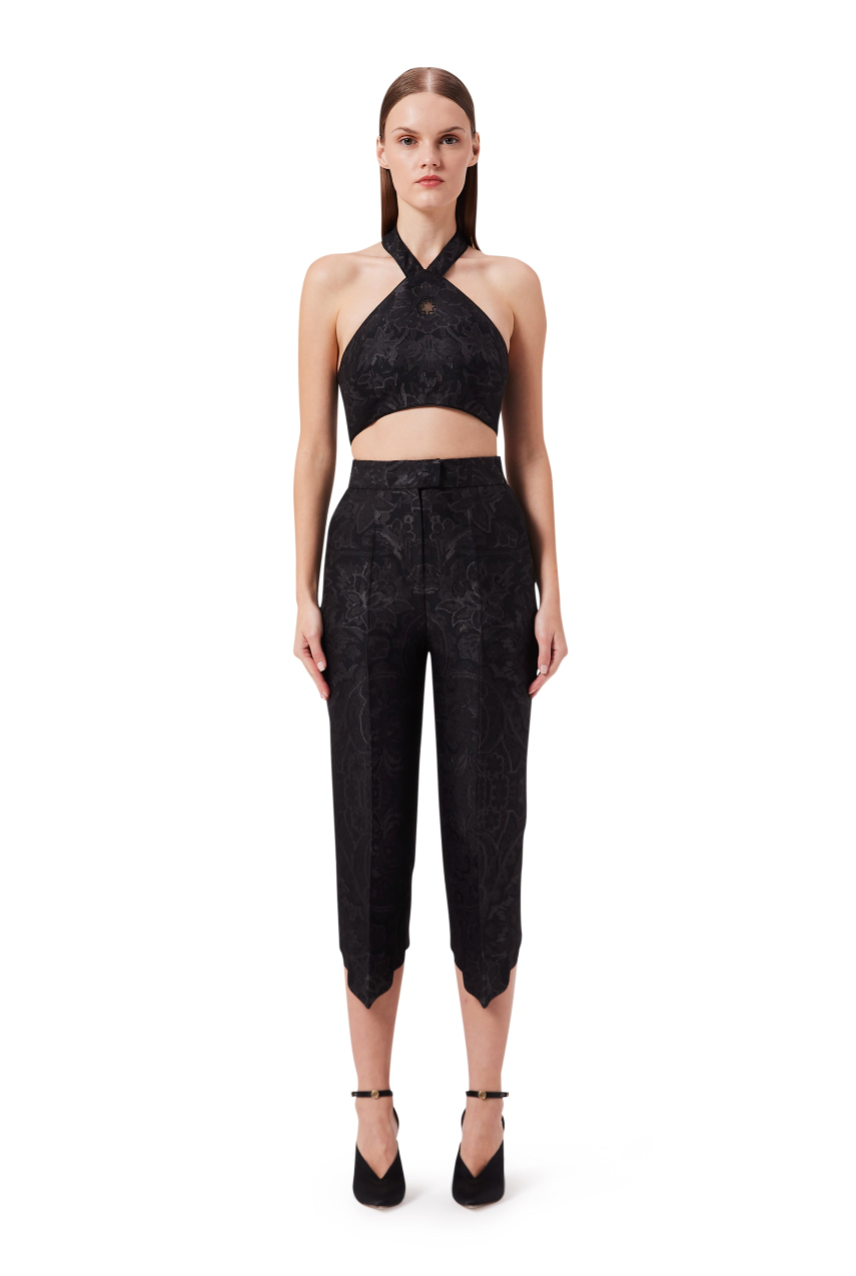 Bract Trousers in Black Elysium