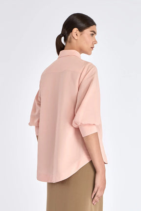Tatiana Puff Sleeve Blouse | Rose