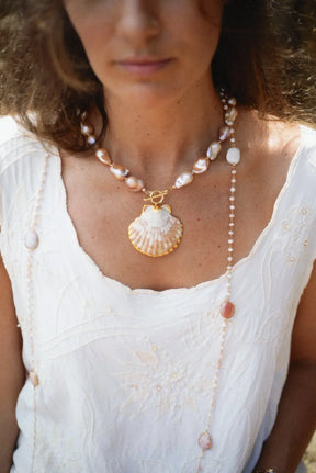 The Delphine Pearl Necklace