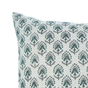 Handcrafted Hand Block Print Design Viscose Linen Pillow Cover- Gurukul