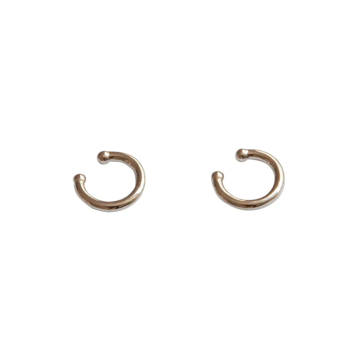 Simple Silver Ear Cuff