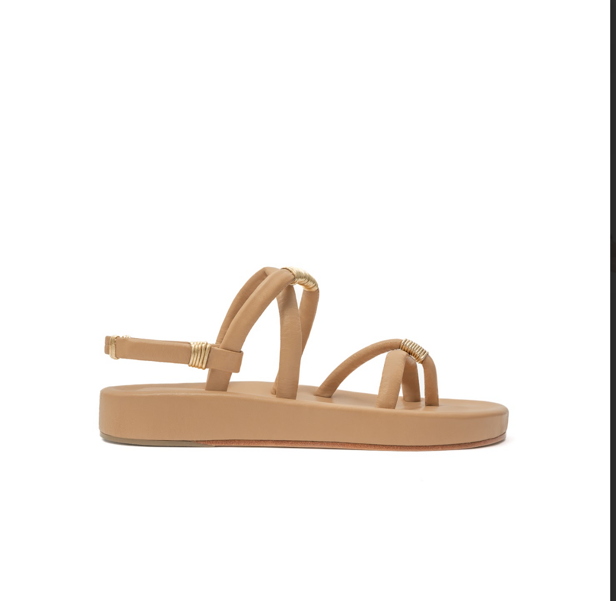 Flora Platform Crossover Sandal
