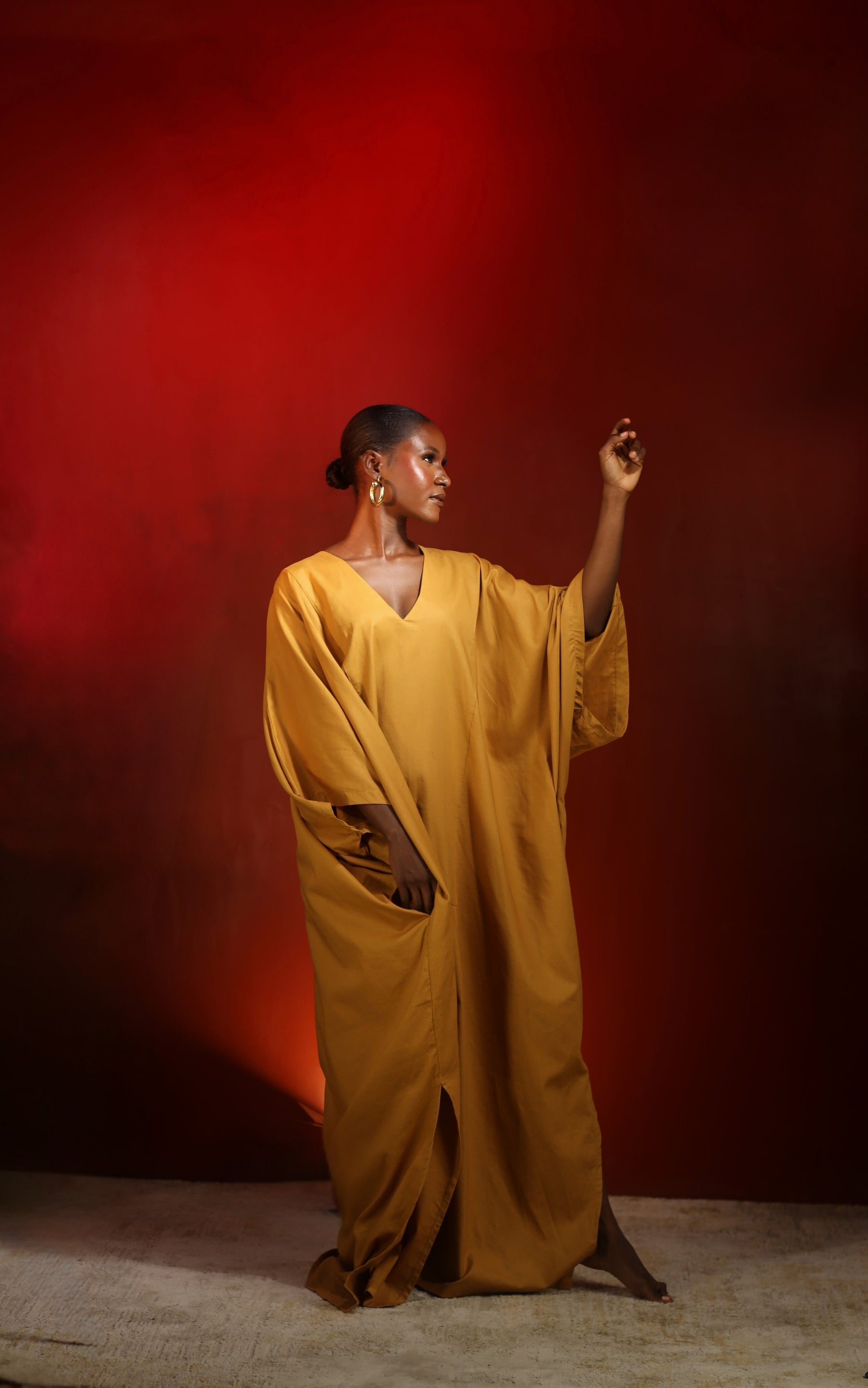 GOLDEN HOUR RELAXED KAFTAN