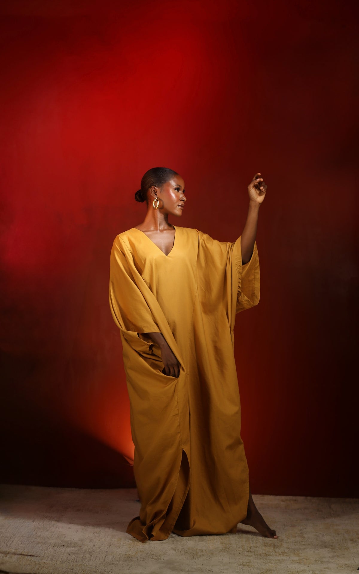 GOLDEN HOUR RELAXED KAFTAN