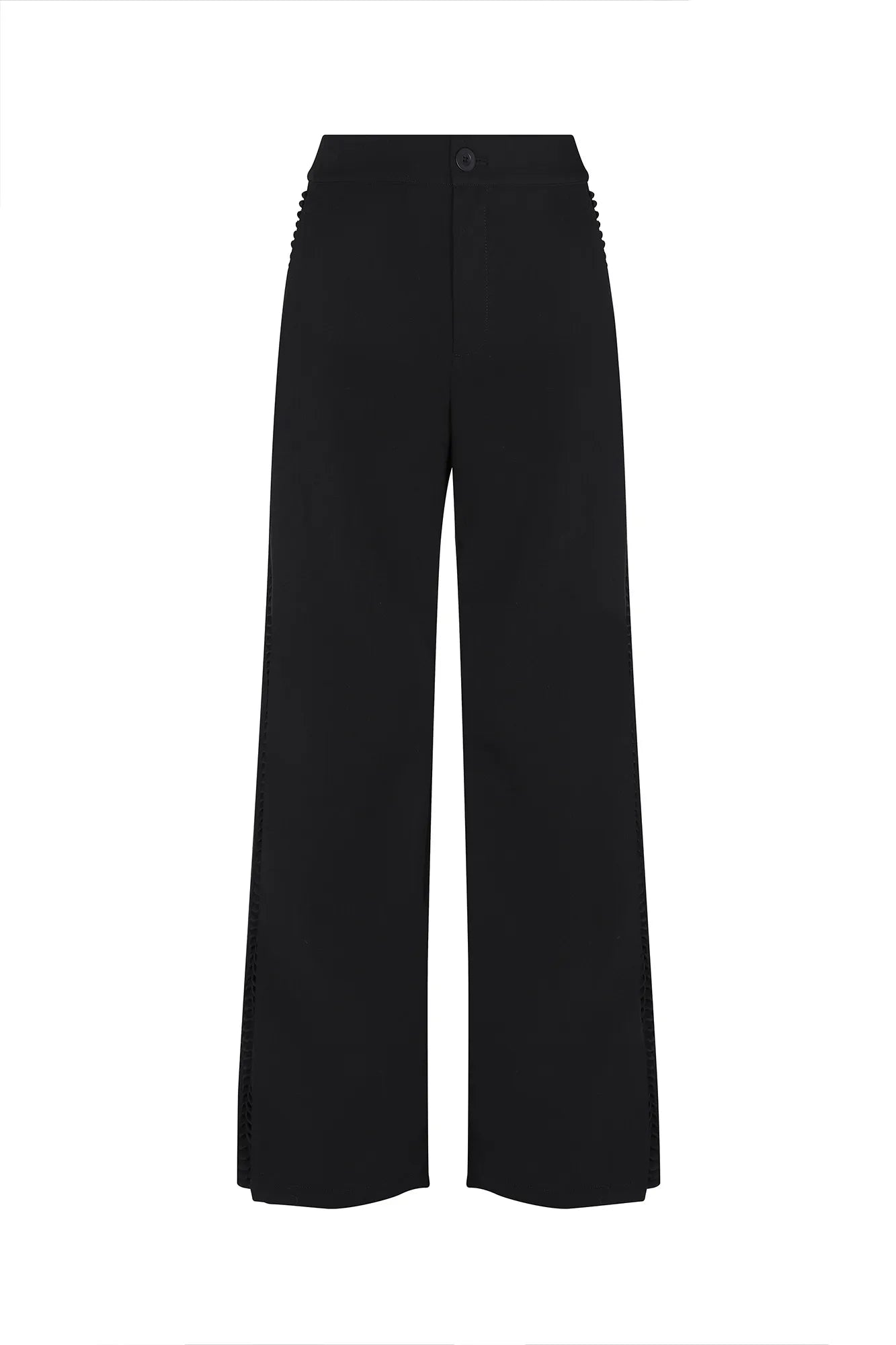 Parker Straight-Leg Trouser | Black