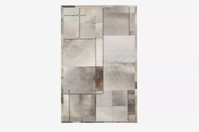 Addison Cream and Purple Multi-Colour Distressed Rug